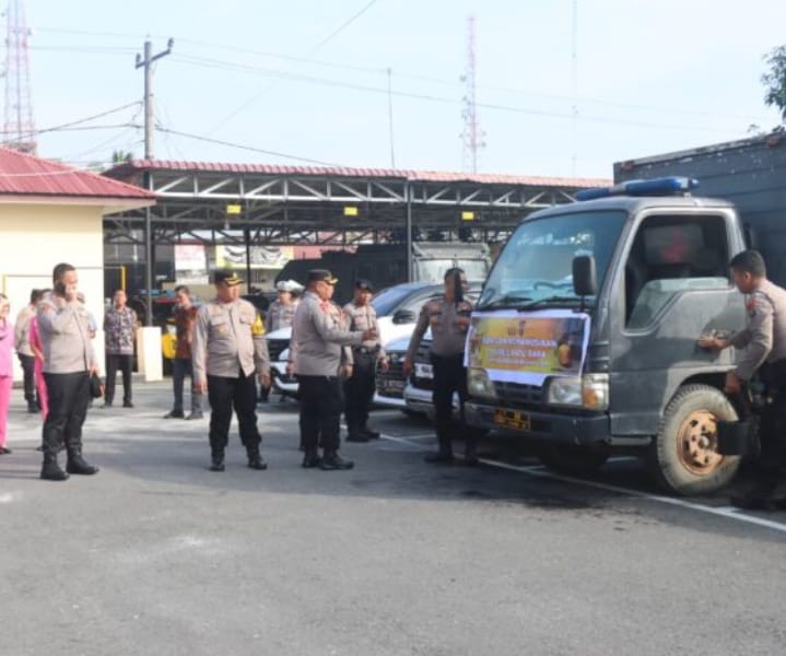 Polres Batubara Salurkan Bantuan Ke Taput