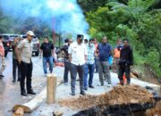 Bupati Madina Minta Pemprov Sumut Segera Tangani Jalan Amblas Jembatan Merah-Muarasoma