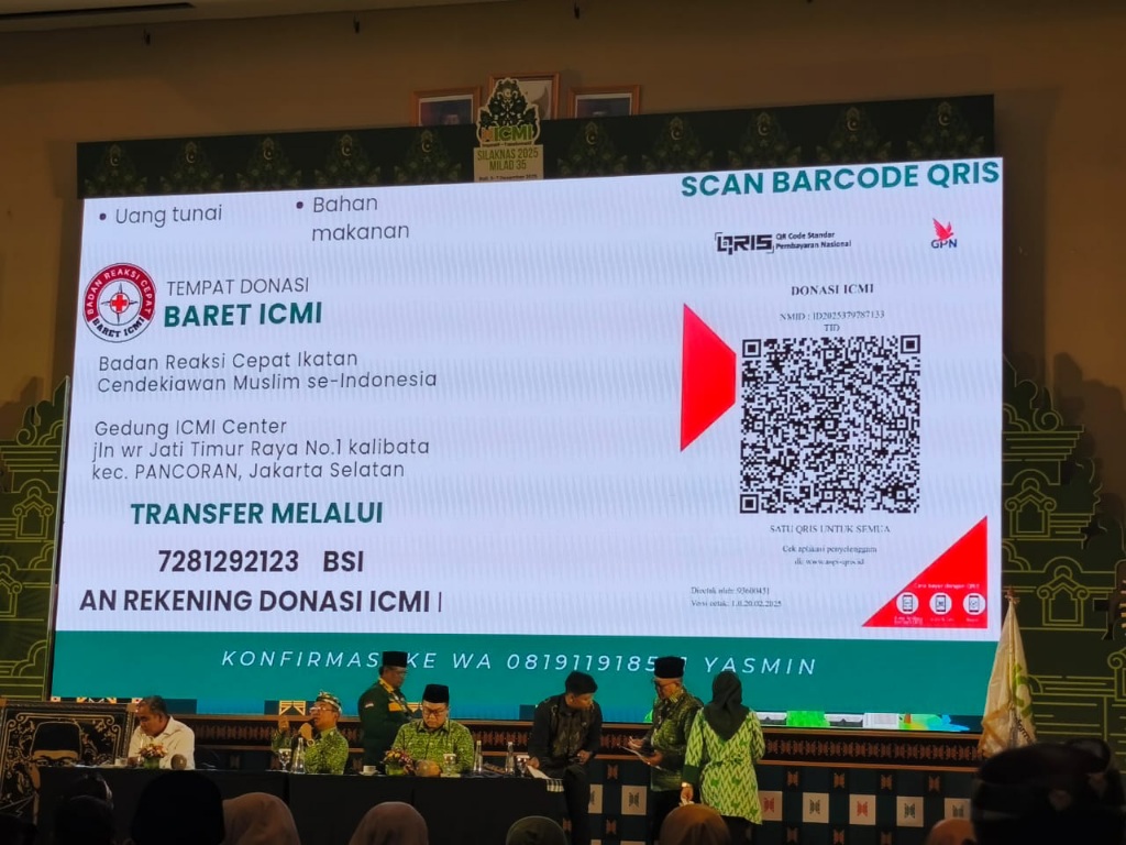 Lelang Peduli Banjir Sumatera Di Silaknas ICMI Kumpul Rp513 Juta