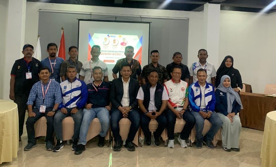 Buka Musprov Squash Aceh, Sekum KONI Aceh: Pengurus Olahraga Harus Solid Meraih Prestasi