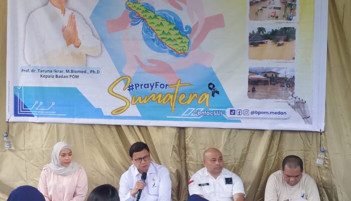 Kepala BPOM RI Tinjau Wilayah Banjir