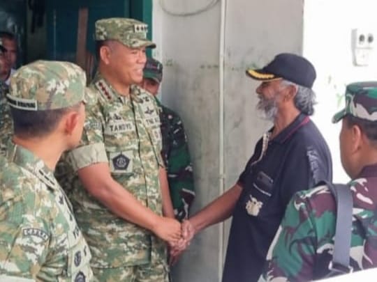 Brigif 25/Siwah Bersihkan Lokasi Banjir Aceh Utara