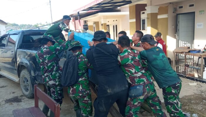 Posko Pindah Ke Lapangan Tribun Kantor Bupati Aceh Tamiang