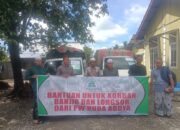 PW HUDA Abdya Kirim Bantuan Korban Banjir Pidie Jaya, Tegaskan Aceh Satu Tubuh