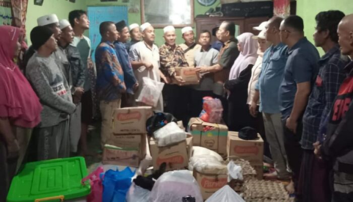 Pertama Sejak Bencana, Sibara-bara Tapsel Ditembus Bantuan YHHP