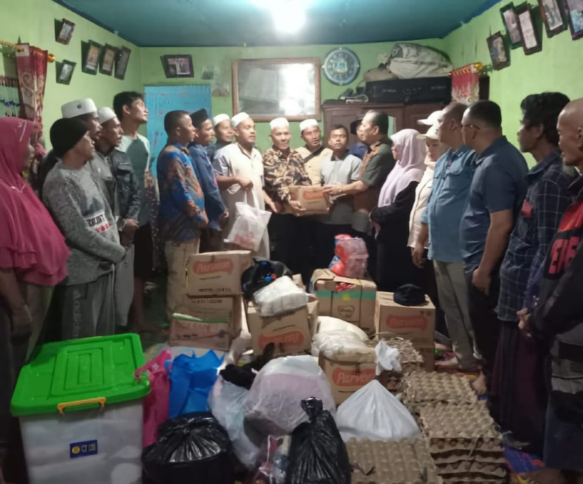 Pertama Sejak Bencana, Sibara-bara Tapsel Ditembus Bantuan YHHP