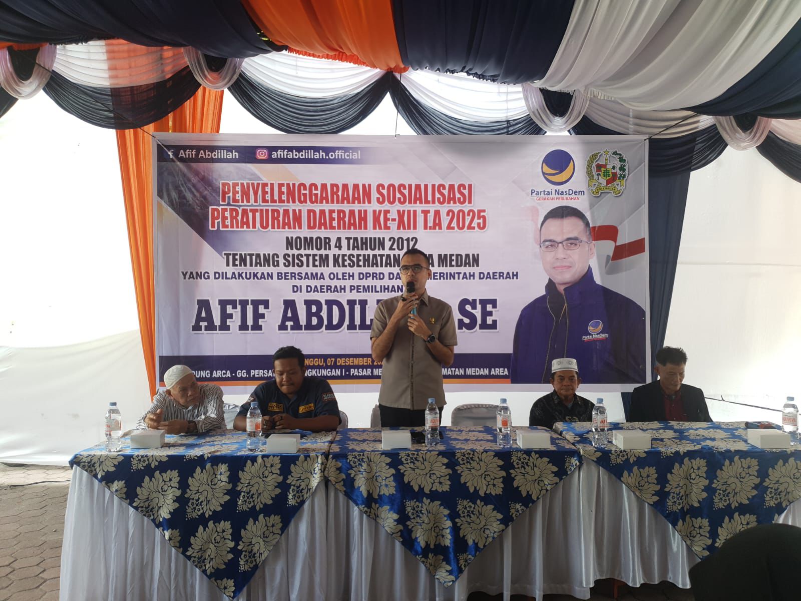 Sosialiasi Perda Sistem Kesehatan, Afif Abdillah Minta Puskesmas Beri Pelayanan Maksimal