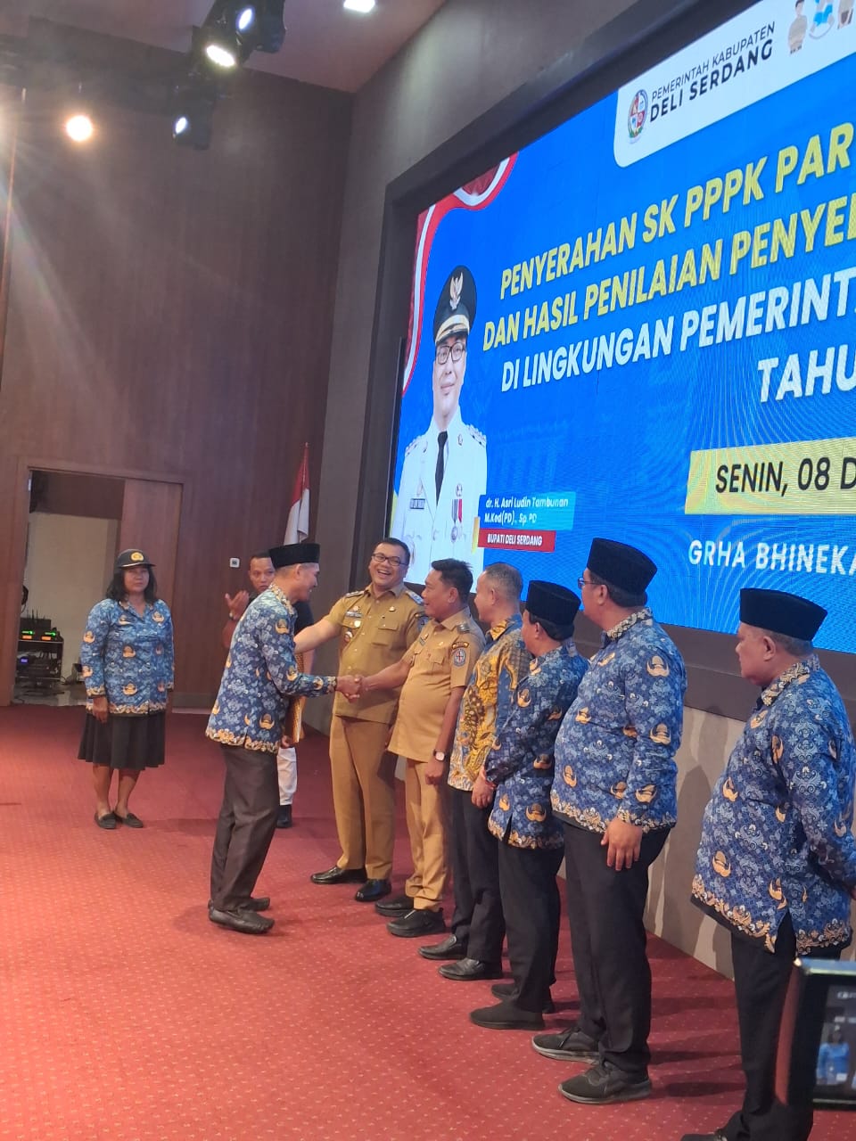 Bupati Deliserdang Angkat 4.018 Tenaga Honor Jadi PPPK Paruh Waktu