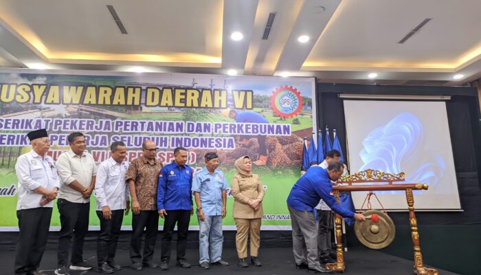 Musda VI F.SPPP SPSI Sumut Digelar, Dorong Kolaborasi Demi Kesejahteraan Pekerja