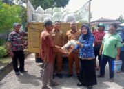 Pemprovsu Beri Bantuan Benih Padi Kepada Petani Pantai Labu Dan Batang Kuis Terdampak Banjir