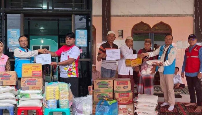 Indonesia Power UBP PNS Salurkan Bantuan Kemanusiaan Korban Banjir Langkat