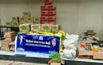 Istri-istri Anggota Fraksi PAN DPR RI Bantu Korban Bencana Tapsel