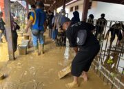 IAIN Langsa Bantu Bersihkan RSUD Langsa Pascabanjir