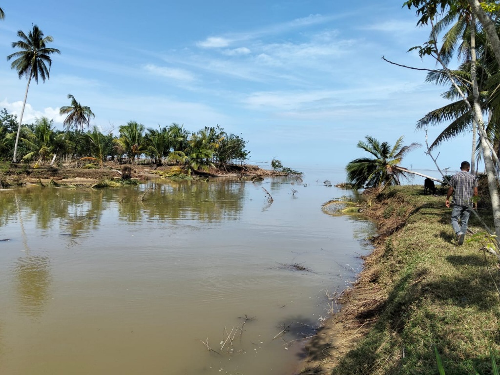 Pascabanjir, Muncul 5 Muara Baru Di Gampong Sawang Dan Blang Nibong Samudera