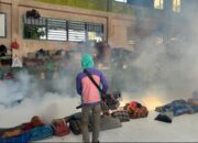 Antisipasi DBD, Blok Hunian Lapas Labuhanruku Difogging