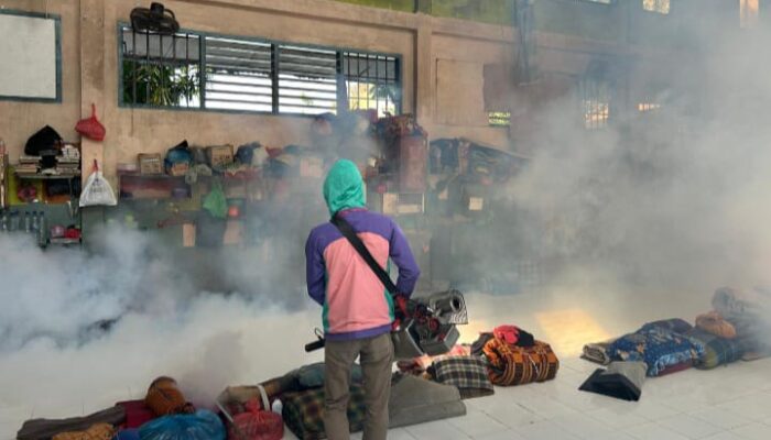 Antisipasi DBD, Blok Hunian Lapas Labuhanruku Difogging