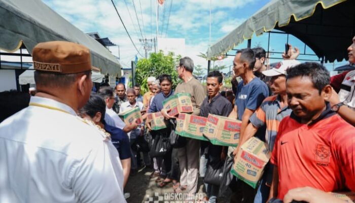 PT Inalum Salurkan Bantuan Dan Berikan Pengobatan Gratis