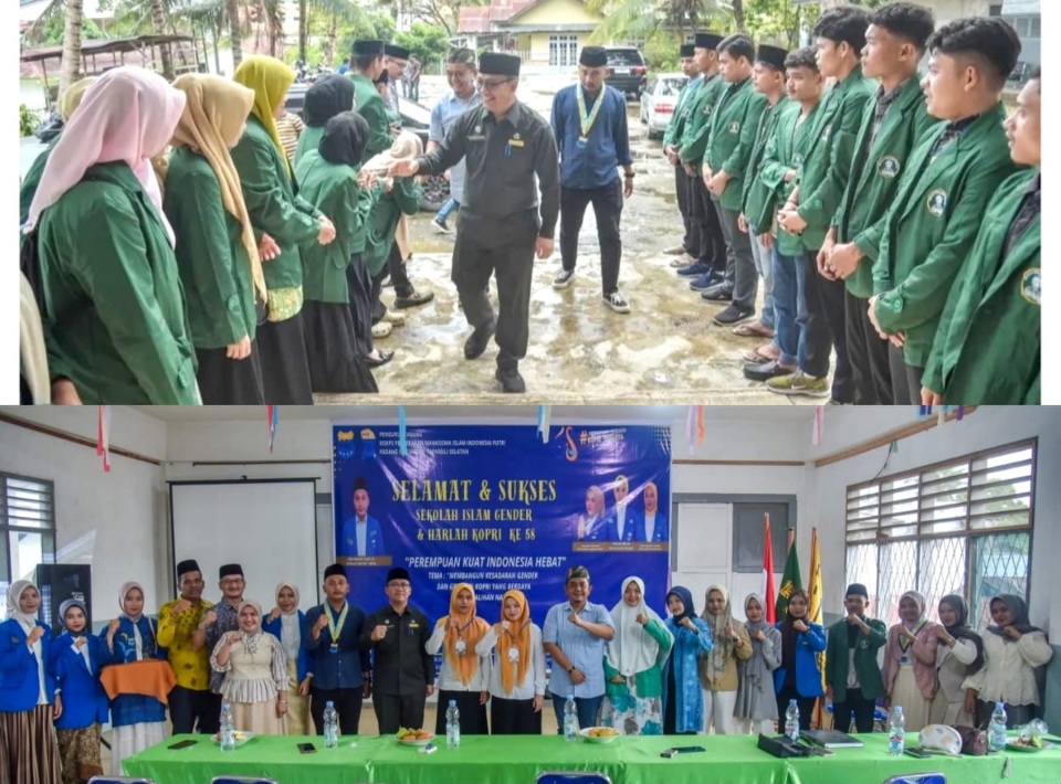 Hadiri Harlah Dan SIG Kopri PMII, Sekda P.Sidimpuan Dorong Perempuan Jadi Penggerak Perubahan