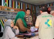 Kapolres Aceh Singkil Koordinasikan Percepatan Distribusi Bantuan Korban Banjir