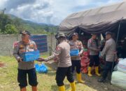 Tanpa Kenal Lelah, Polres Aceh Tenggara Tembus Medan Berat Salurkan Bantuan Ke Desa Terisolasi Simpur Jaya