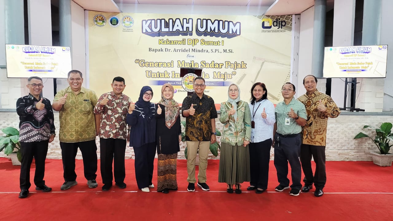 Kanwil DJP Sumut I Dan Yaspendhar Teken MoU Pengembangan Tax Centre