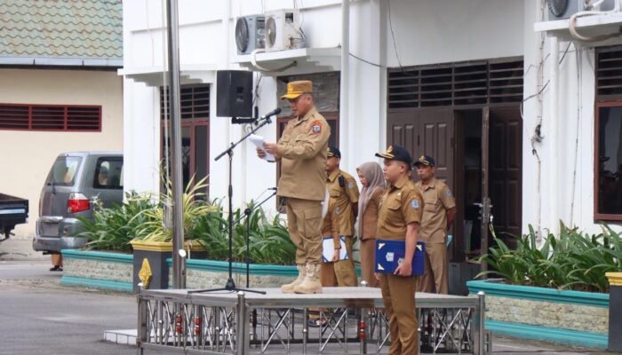 Pj. Sekda Binjai Pimpin Apel Gabungan, Tekankan Disiplin Dan Ketepatan Pengelolaan Anggaran 2025
