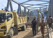 4 Hari Lagi, Jembatan Bailey Teupin Reudeup-Awe Geutah Siap Digunakan