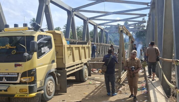 4 Hari Lagi, Jembatan Bailey Teupin Reudeup-Awe Geutah Siap Digunakan