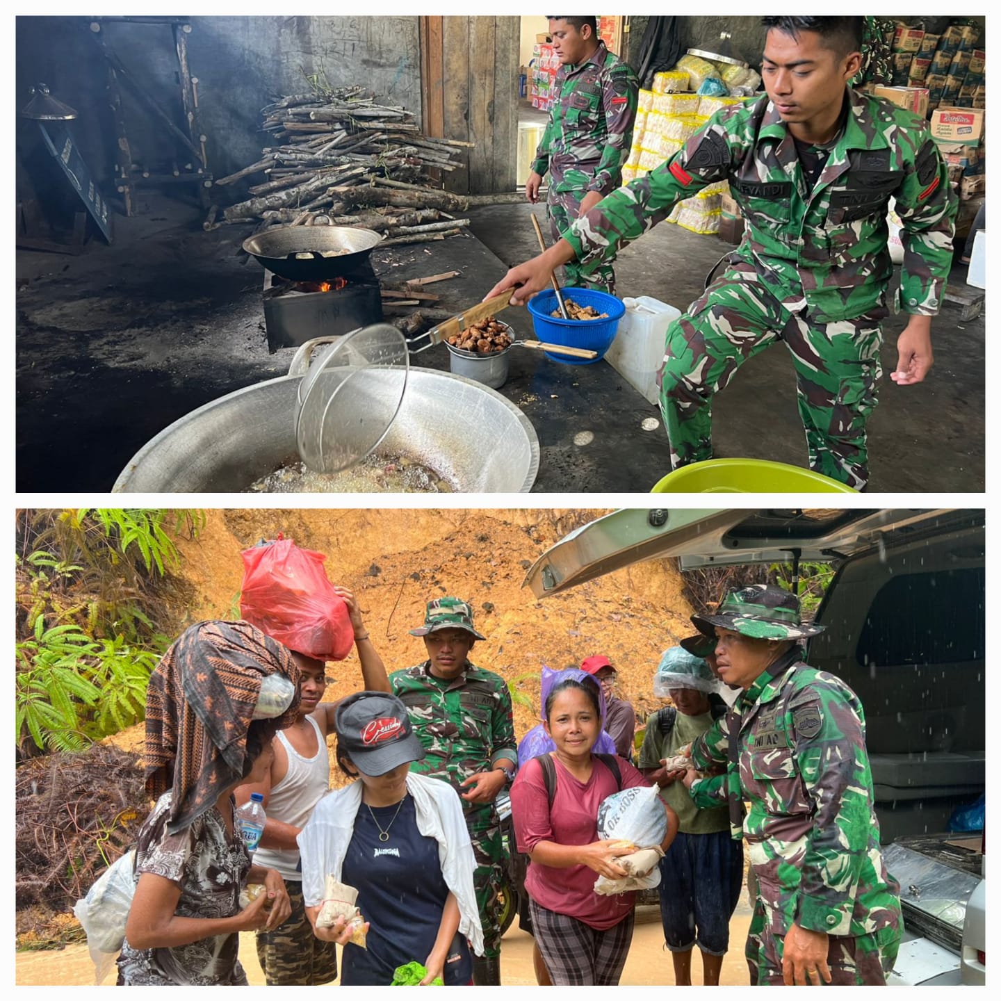 Kodam I/BB Dirikan 12 Dapur Lapangan Layani Warga Terdampak Banjir Di Sumut