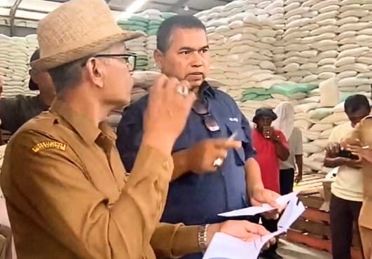 Beras 131 Ton Disalurkan, Wabup Pidie Lepas Distribusi