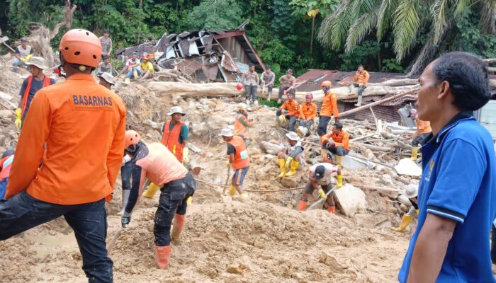 Tim K-9 Polri Diterjunkan, Pencarian Korban Longsor Di Sibolga Berlanjut