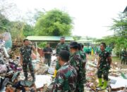 Danrem Lilawangsa Tinjau Rumdis Kodim Aceh Tamiang Terdampak Longsor