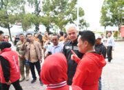 Ganjar Pranowo Salurkan Bantuan ke Humbahas