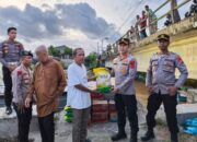 Gunakan Kapal Rawa, Sat Polairud Polres Aceh Singkil Salurkan Bantuan Desa Terisolasi