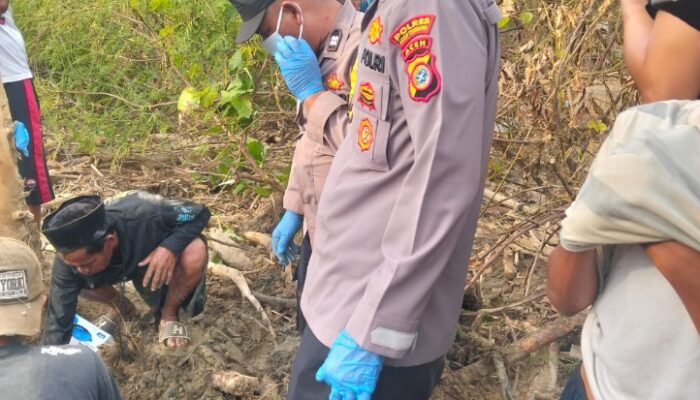 Mayat Di Desa Tanjung Muda Dievakuasi Polres Agara