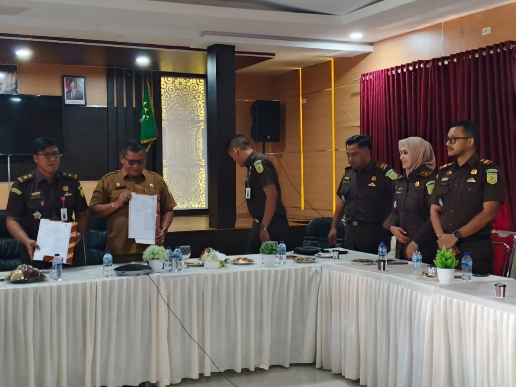 Sekda Apresiasi MoU Pemkab Dan Kejari Aceh Besar Terkait Penerapan Pidana Kerja Sosial Bagi Pelaku Tindak Pidana