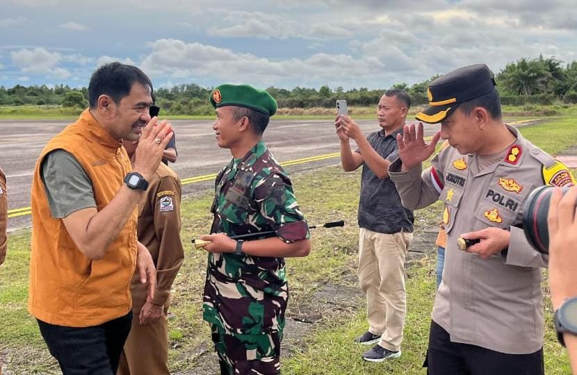 Gubernur Aceh Tinjau Aceh Singkil Pasca Banjir Besar