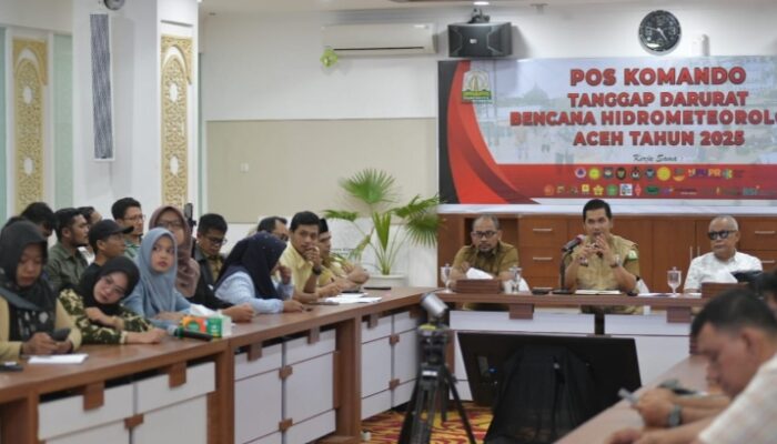 Sekda Aceh Kumpulkan LSM, NGO, Dan Relawan Percepat Pemulihan Pasca Bencana