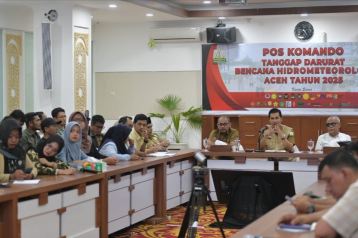 Sekda Aceh Kumpulkan LSM, NGO, Dan Relawan Percepat Pemulihan Pasca Bencana