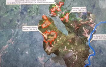 Mabes Polri Selidiki PT. TBS, Terduga Perusak LH Di Hulu Sungai Aek Garoga Tapsel