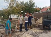 Pasca Banjir Kadishub Aceh Singkil Timbun Jalan Berlubang Simpang Pelabuhan