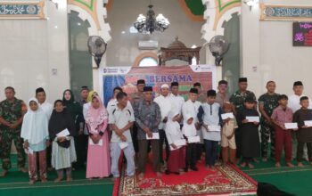 PT KPI RU II Area P. Brandan Gelar Doa Bersama Anak Yatim Dan Dhuafa 