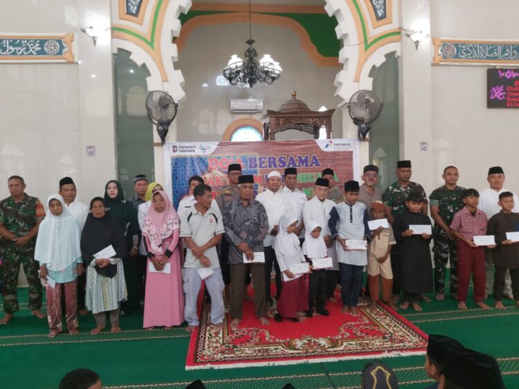 PT KPI RU II Area P. Brandan Gelar Doa Bersama Anak Yatim Dan Dhuafa 