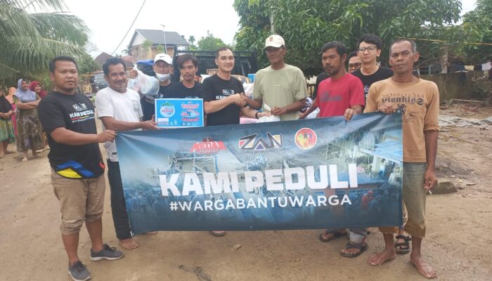Direktur Zan Advertising Production Bersama Tim Salurkan Bantuan Korban Banjir Aceh Tamiang