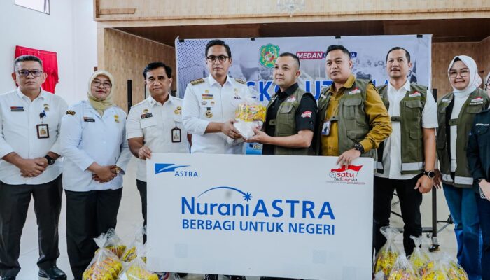 Semangat Gotong Royong Warnai Penanganan Banjir Di Medan