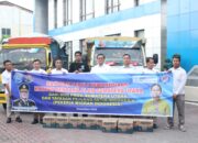 Kepala BNNP Sumatera Utara Lepas Bantuan Peduli Kemanusiaan Korban Bencana Alam