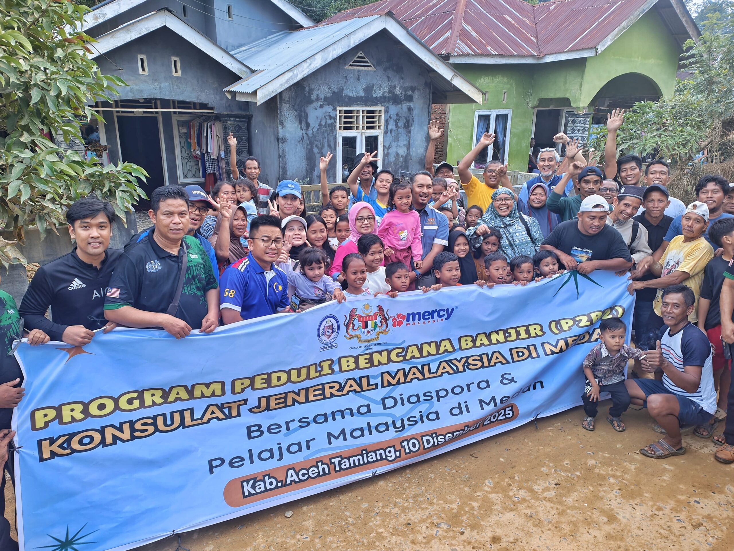 Misi Kemanusiaan Malaysia Bawa Harapan Korban Banjir Aceh Tamiang, 2 Warga Malaysia Selamat