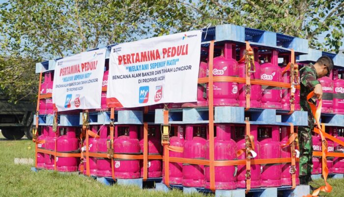 Lagi, Pertamina Patra Niaga Terbangkan LPG Untuk Masyarakat Aceh