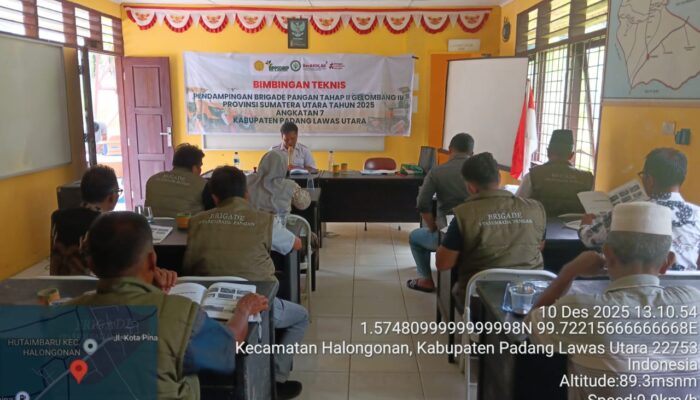 Brigade Pangan Paluta Diberi Pembekalan Teknis, Siap Tingkatkan Produktifitas Lokal