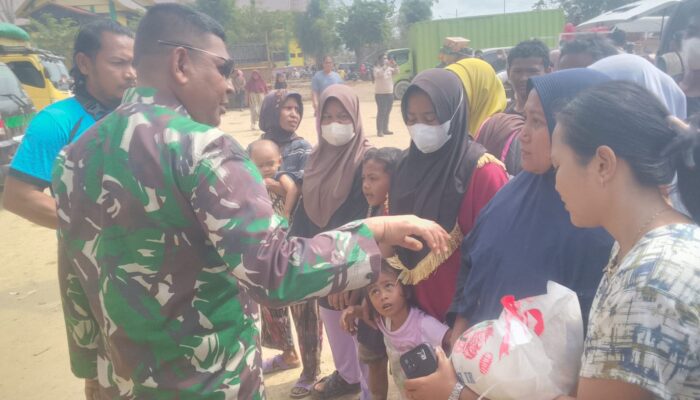 Danrem Lilawangsa Salurkan Bantuan Peduli Korban Banjir Aceh Tamiang